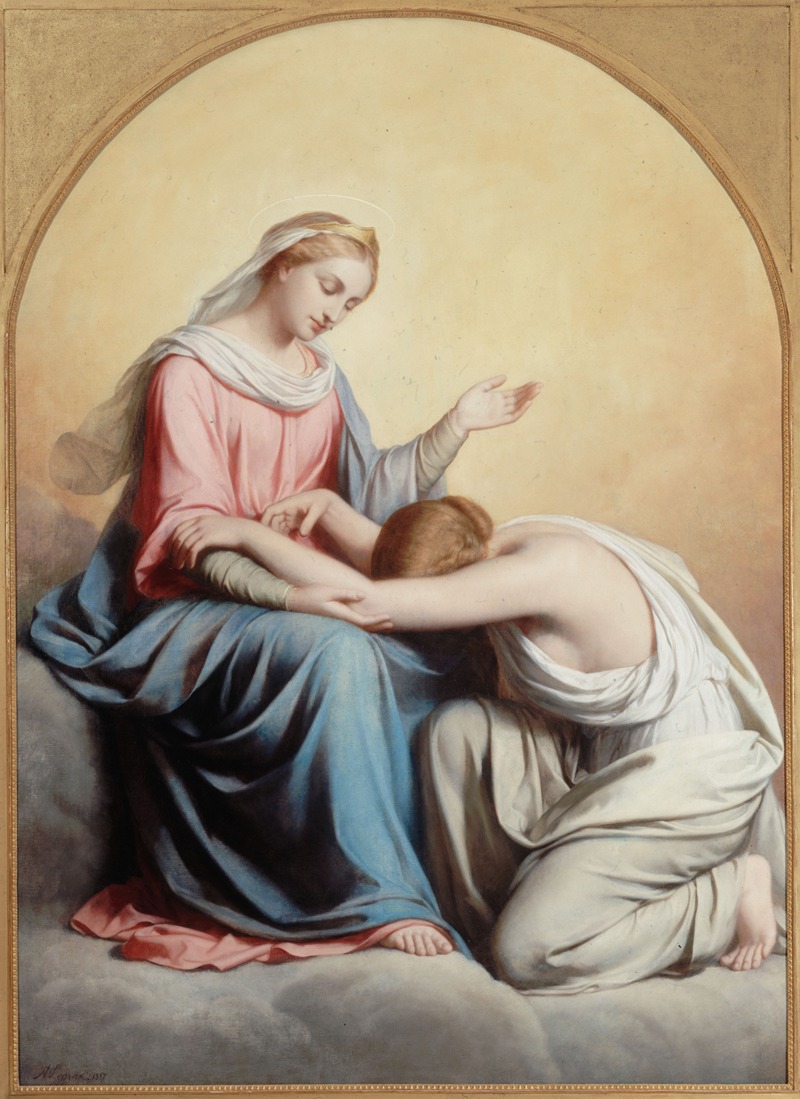 Les litanies de la Vierge by Auguste Legras, 1857 — digital art print download
