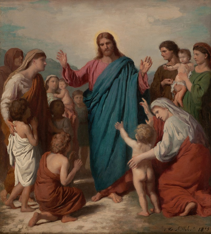Le Christ au milieu des enfants — Charles Henri Hilaire Michel