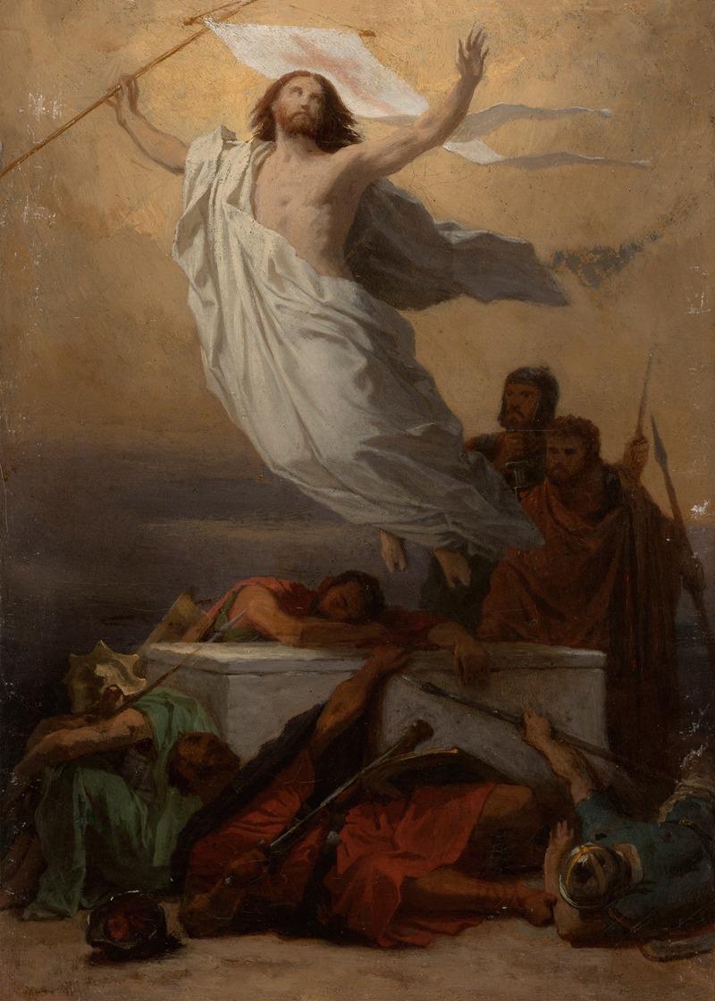 La Résurrection du Christ by Émile Signol — digital art print download