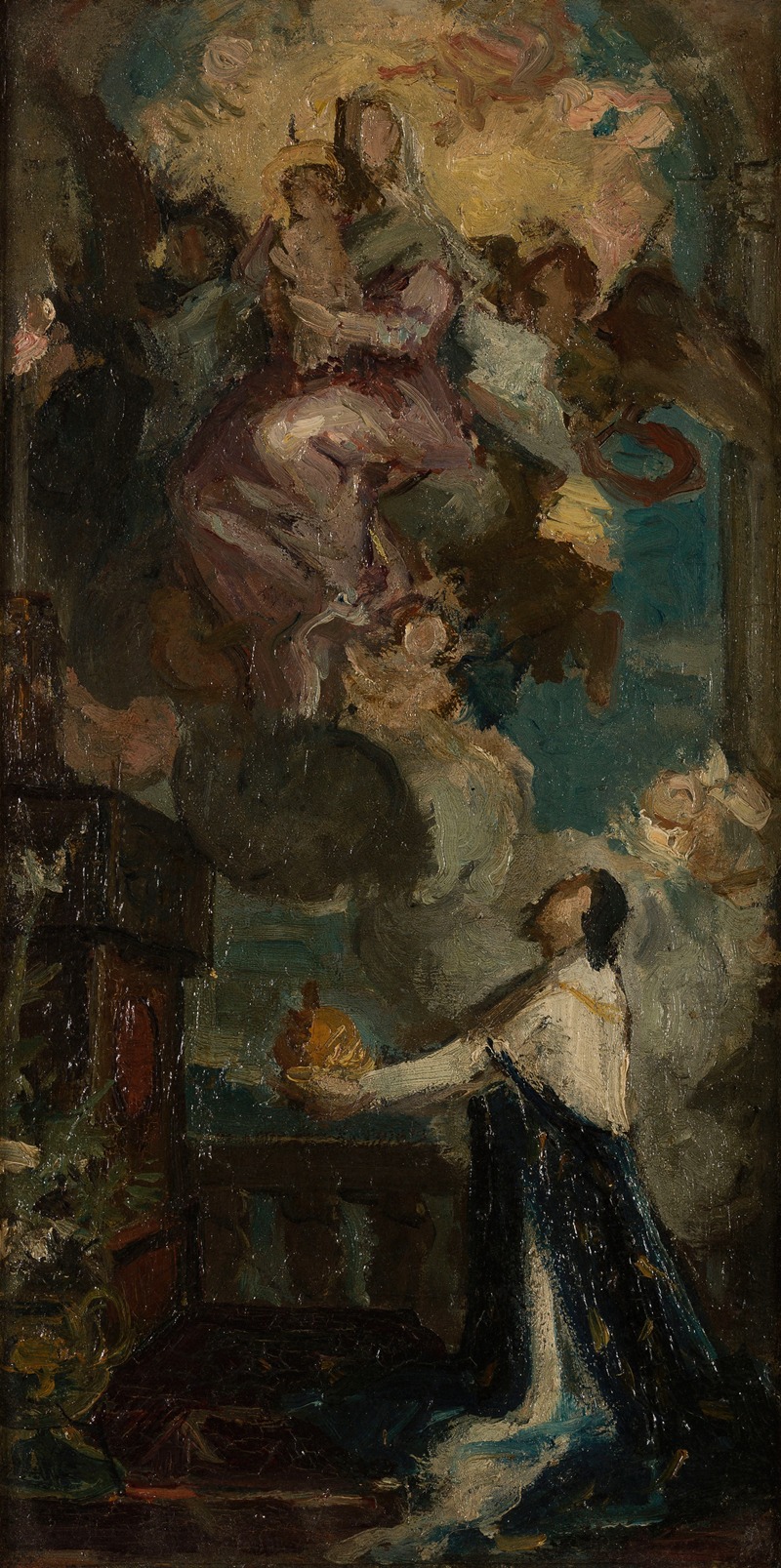 Le voeu de Louis XIII — Jacques Ferdinand Humbert