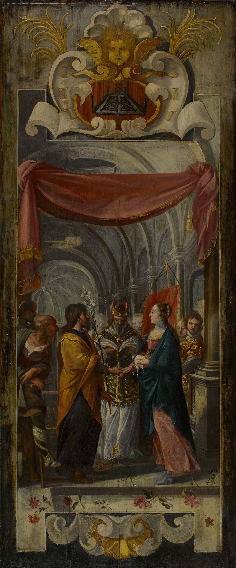 Le Mariage de la Vierge by Jean de Saint-Igny, 1632 - 1634 — digital art print download