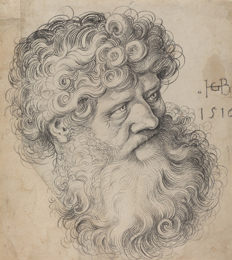 Head of Saint John the Baptist — Hans Baldung