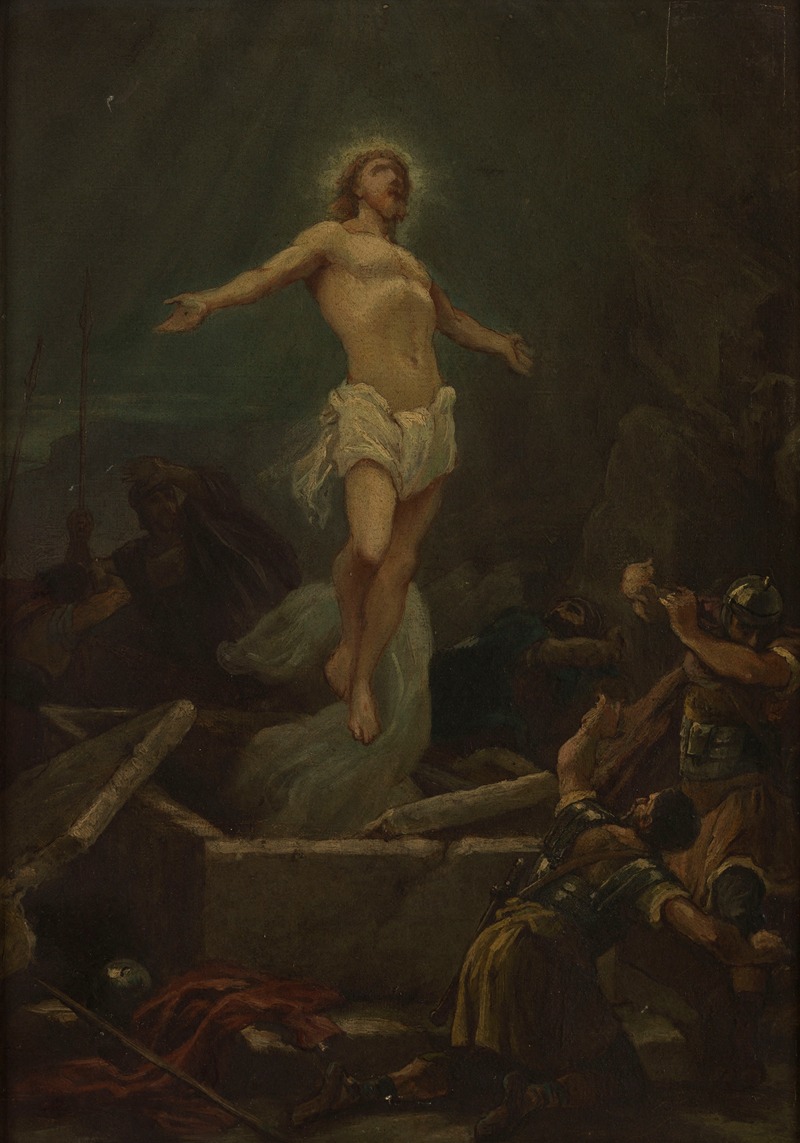 La Résurrection de Jésus Christ by Поль Филиппотё, 1874 — digital art print download