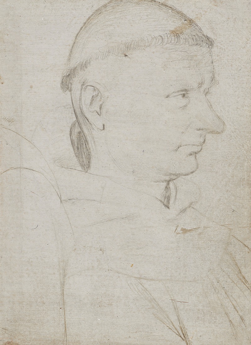 Portrait of a monk — Hans Holbein The Elder