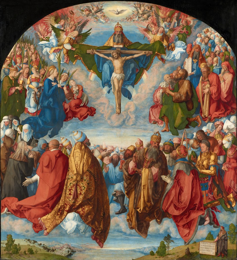 Adoration of the Trinity — Альбрехт Дюрер