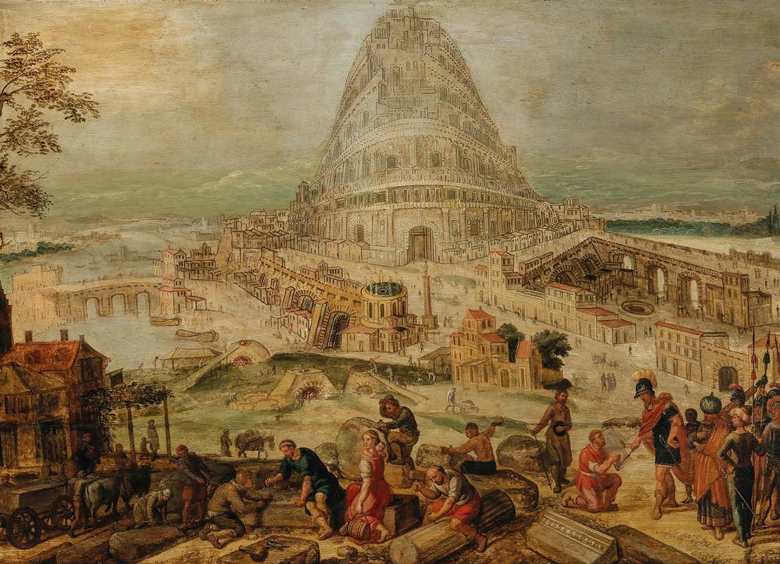 The Tower of Babel — Хендрик ван Клеве III