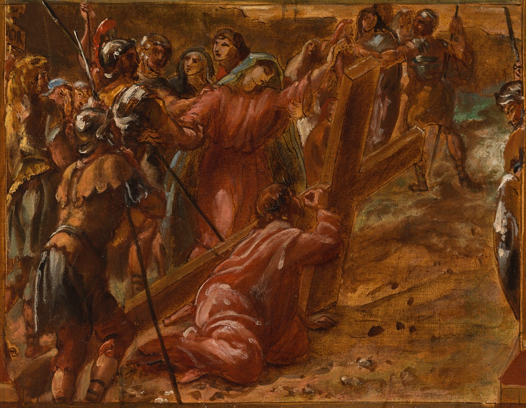 Le Christ portant sa Croix — Louis-Antoine-Léon Riesener