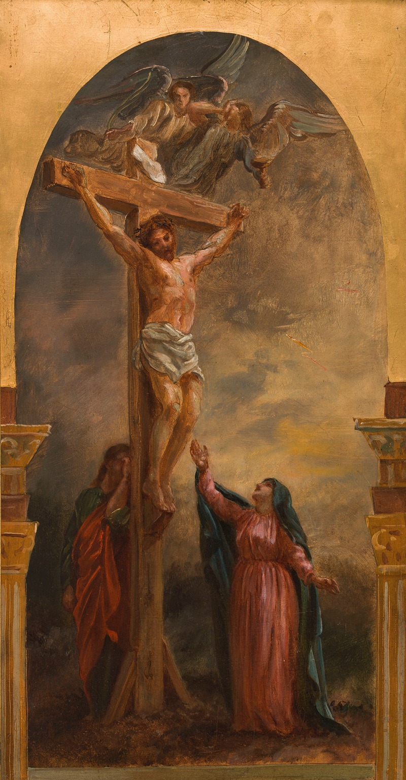 Le Christ portant sa Croix — Louis-Antoine-Léon Riesener