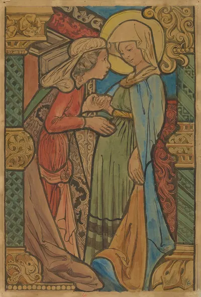 Nawiedzenie by Станислав Выспяньский, 1891 — digital art print download