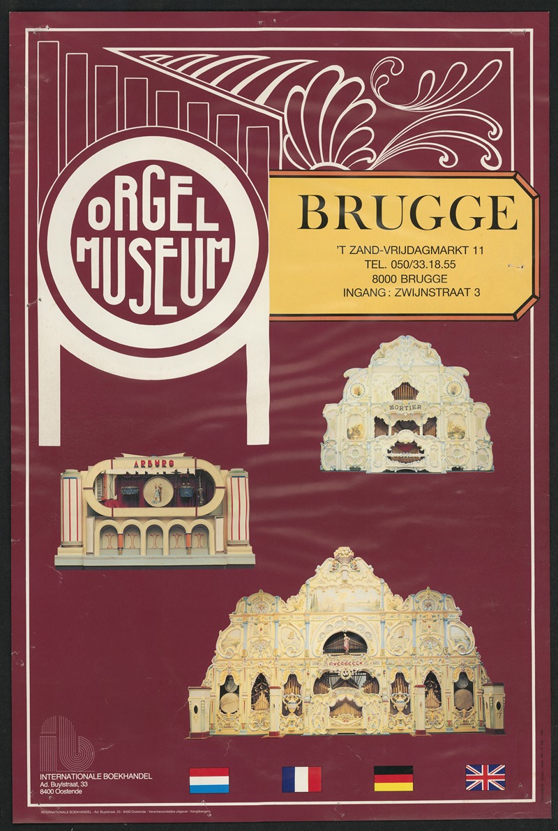 Orgelmuseum Brugge by Orgelmuseum, 1986 — digital art print download