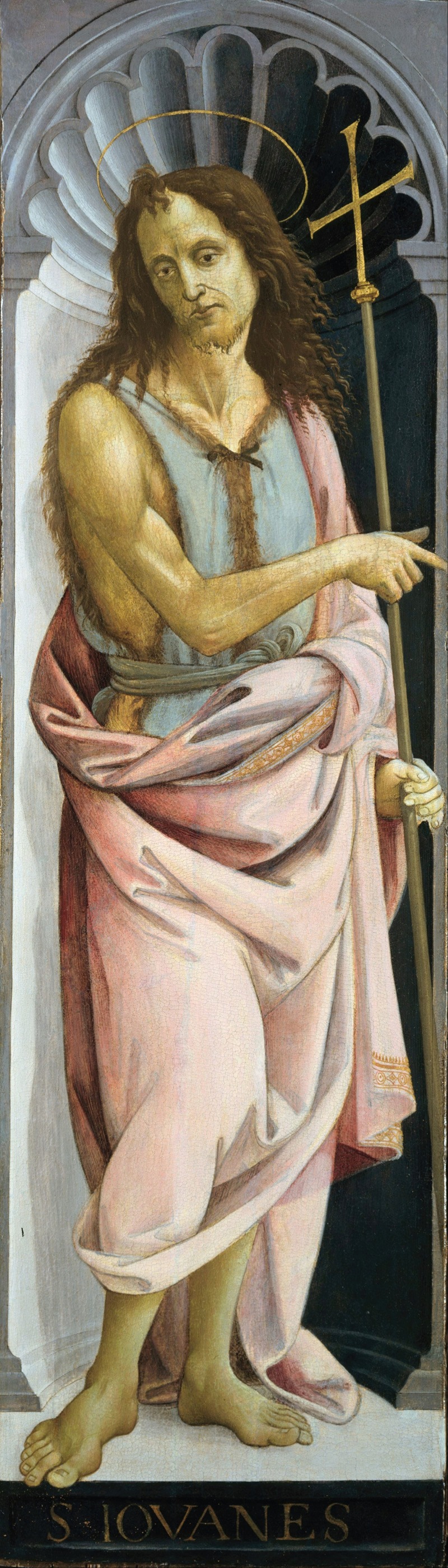 Saint John the Baptist by Bartolomeo di Giovanni, 1475-1500 — digital art print download