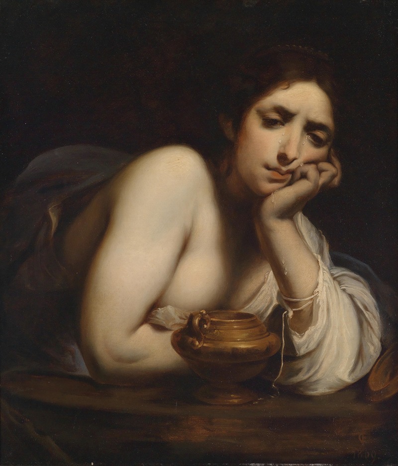 Büssende hl Maria Magdalena by Карл Фрёшль, 1869 — digital art print download