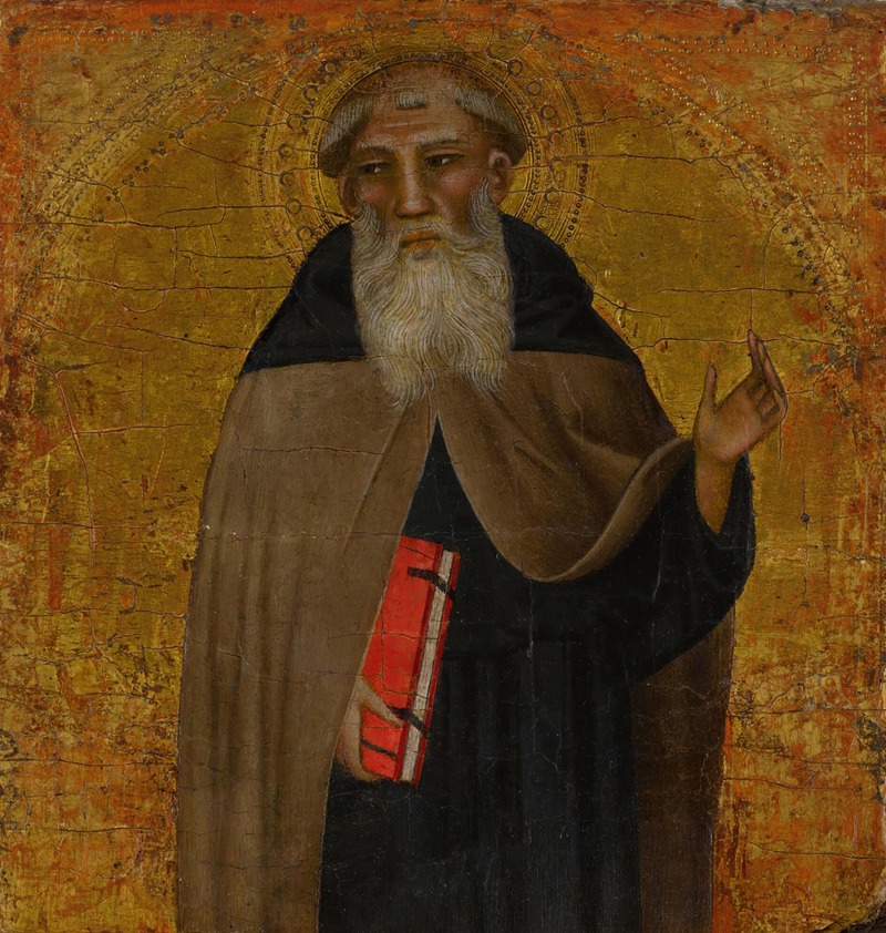 A male saint, possibly Saint Anthony Abbot — Cenni di Francesco di Ser Cenni