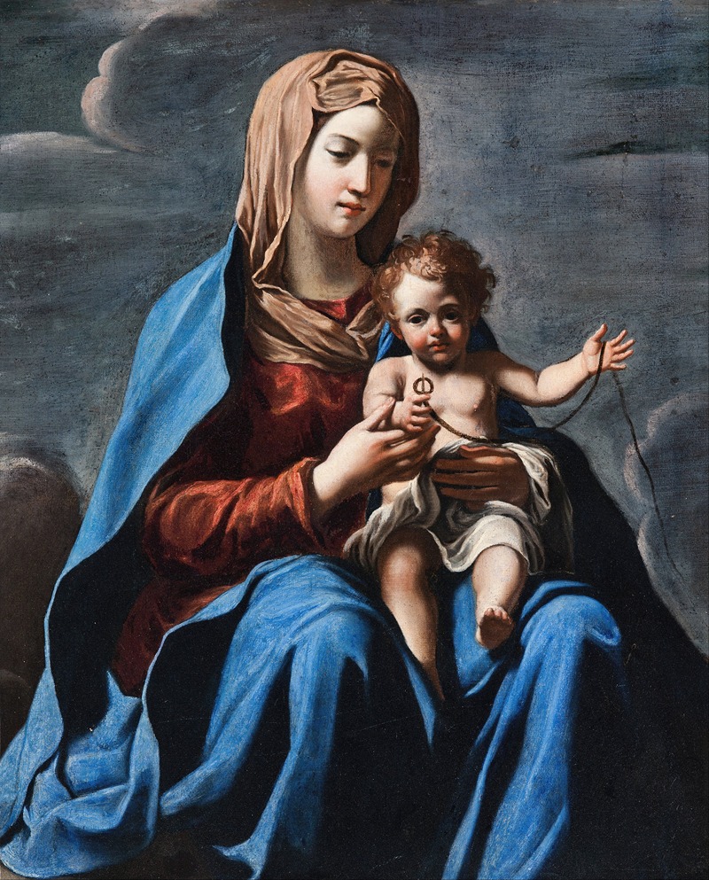 Madonna and Child by Франческо Коцца — digital art print download