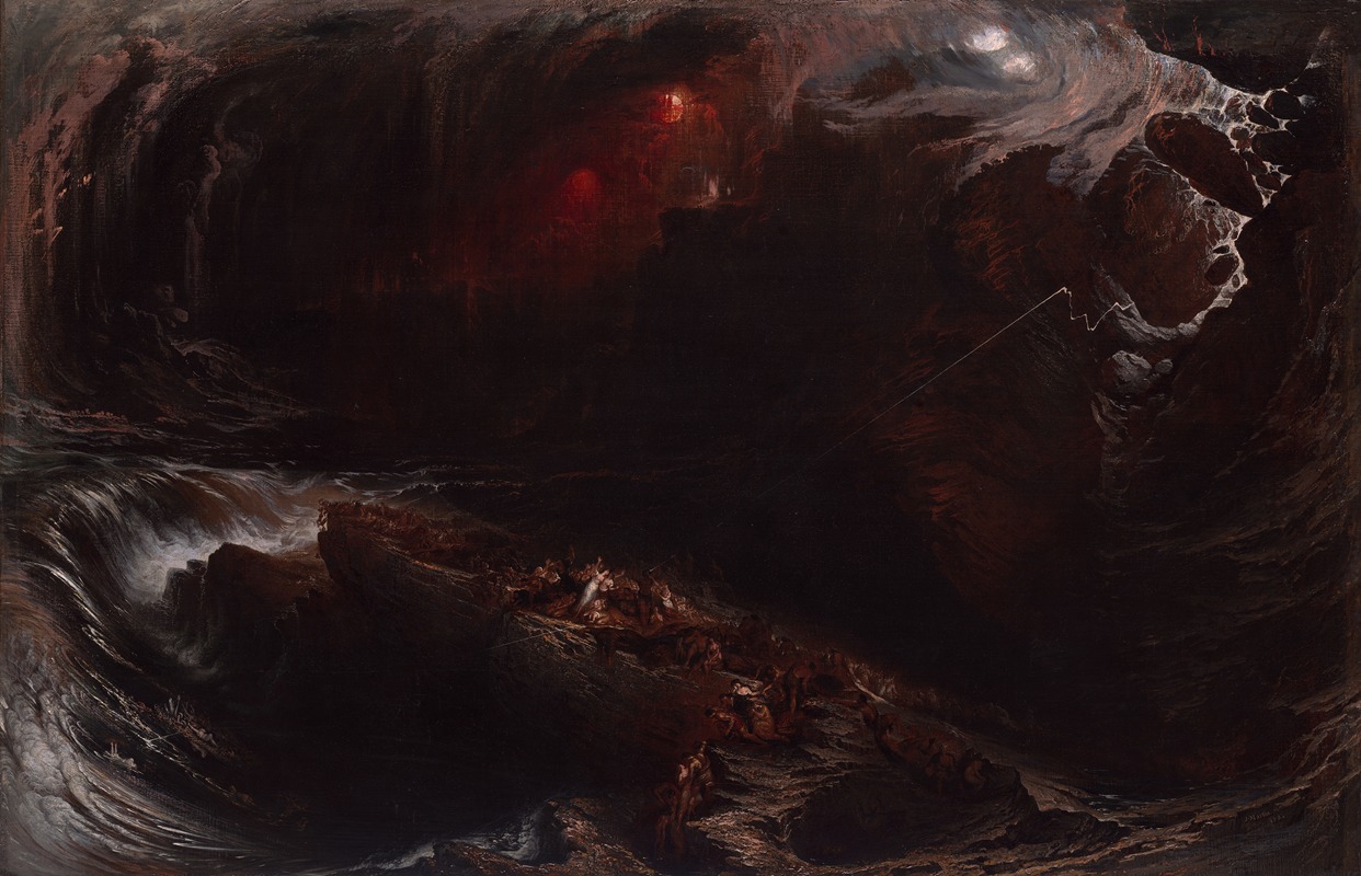 The Deluge by Джон Мартин, 1834 — digital art print download