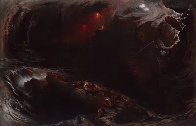 The Deluge by Джон Мартин, 1834 — digital art print download