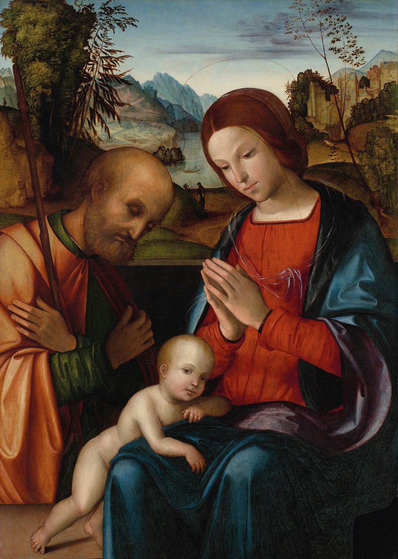 The Holy Family — Lorenzo Costa
