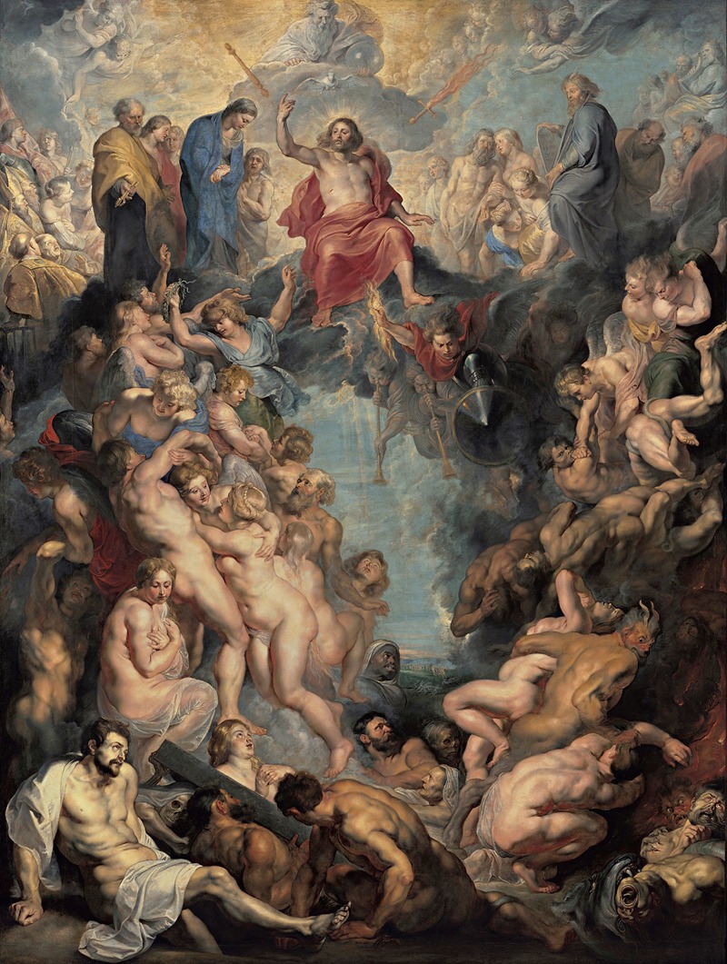 The Great Last Judgement by Петер Пауль Рубенс — digital art print download