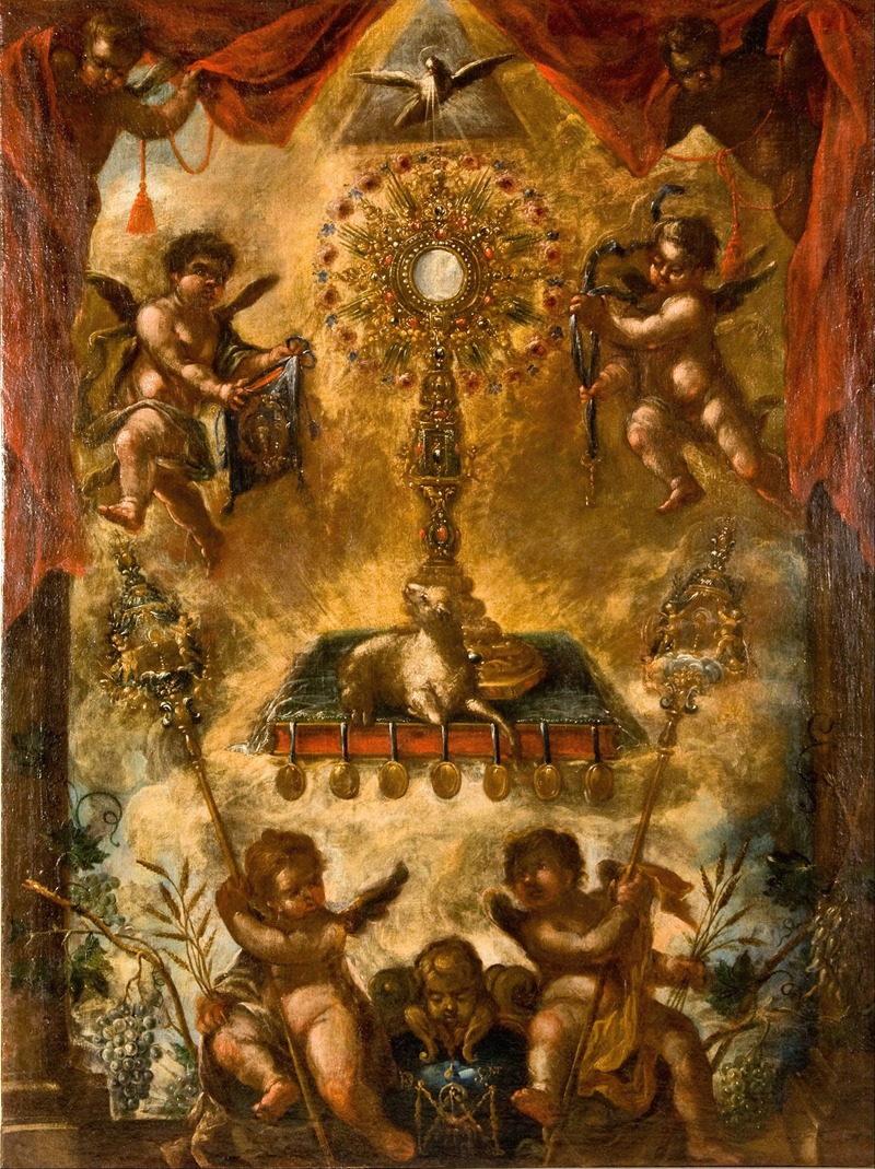 Allegory of the Eucharist by Аноним — digital art print download