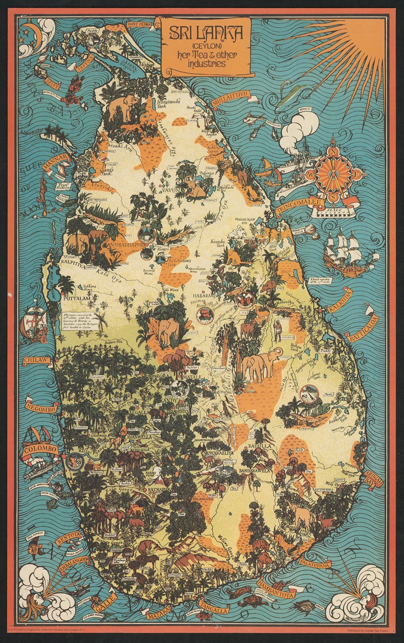 Sri Lanka (Ceylon); her Tea & other industries — West One Studios Ltd