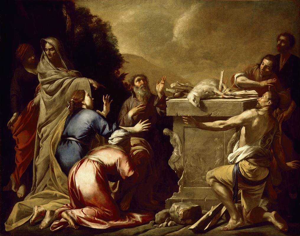 The Sacrifice of Noah — Antonio De Bellis