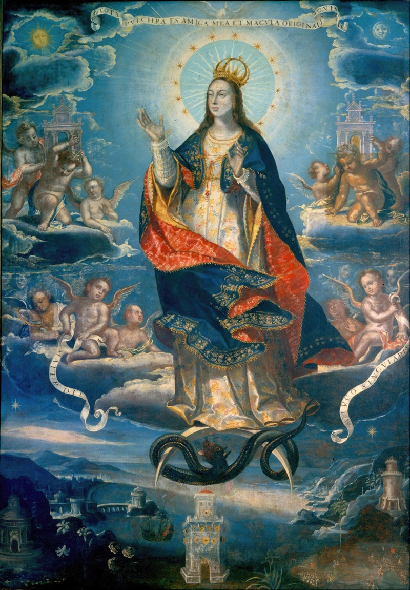 The lmmaculate Conception by Baltasar de Echave Ibía — digital art print download