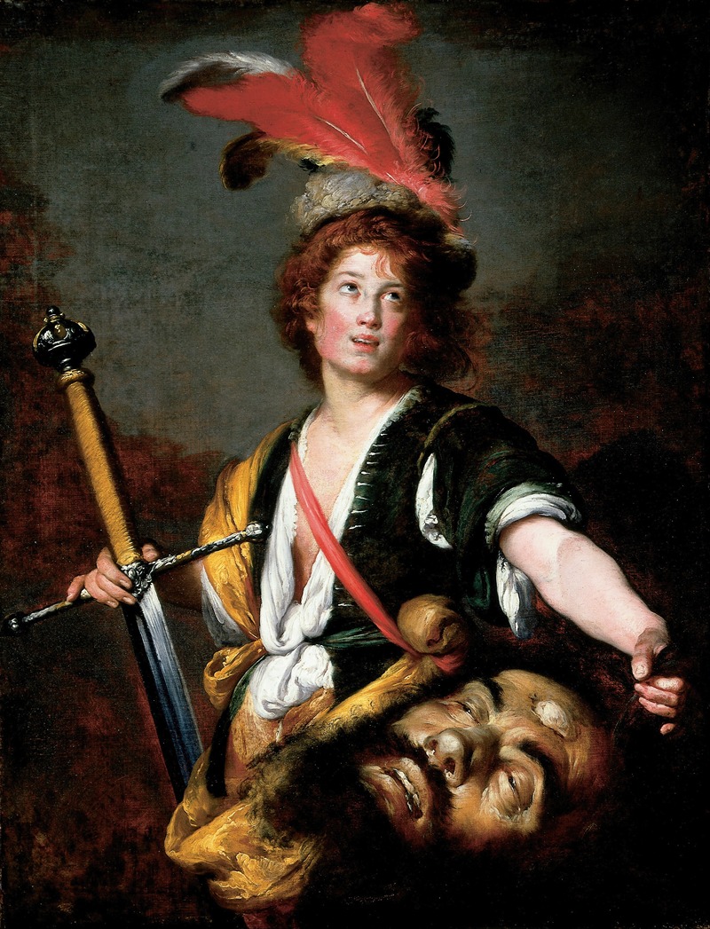 David with the Head of Goliath — Bernardo Strozzi