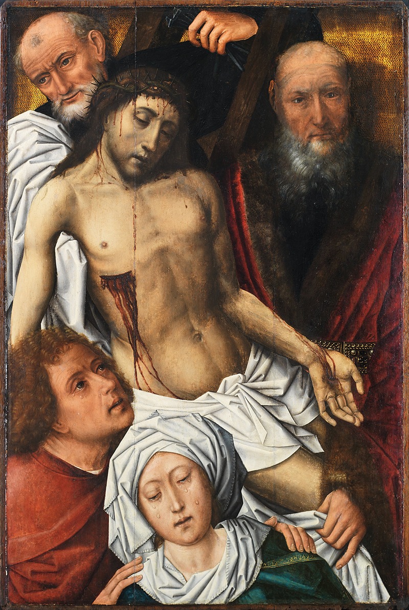 The Descent from the Cross by Colijn de Coter — digital art print download