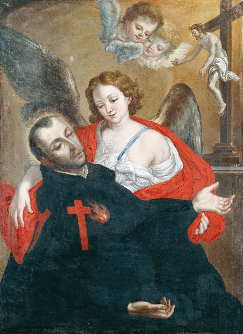 Ecstasy of Saint Camillus de Lellis — Cristóbal Lozano