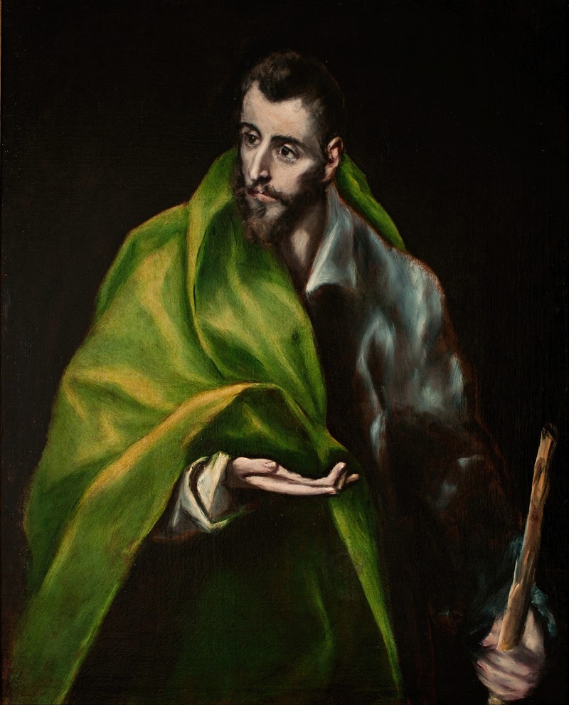 St. James the Greater by Эль Греко (Доменикос Теотокопулос), 1610-1614 — digital art print download