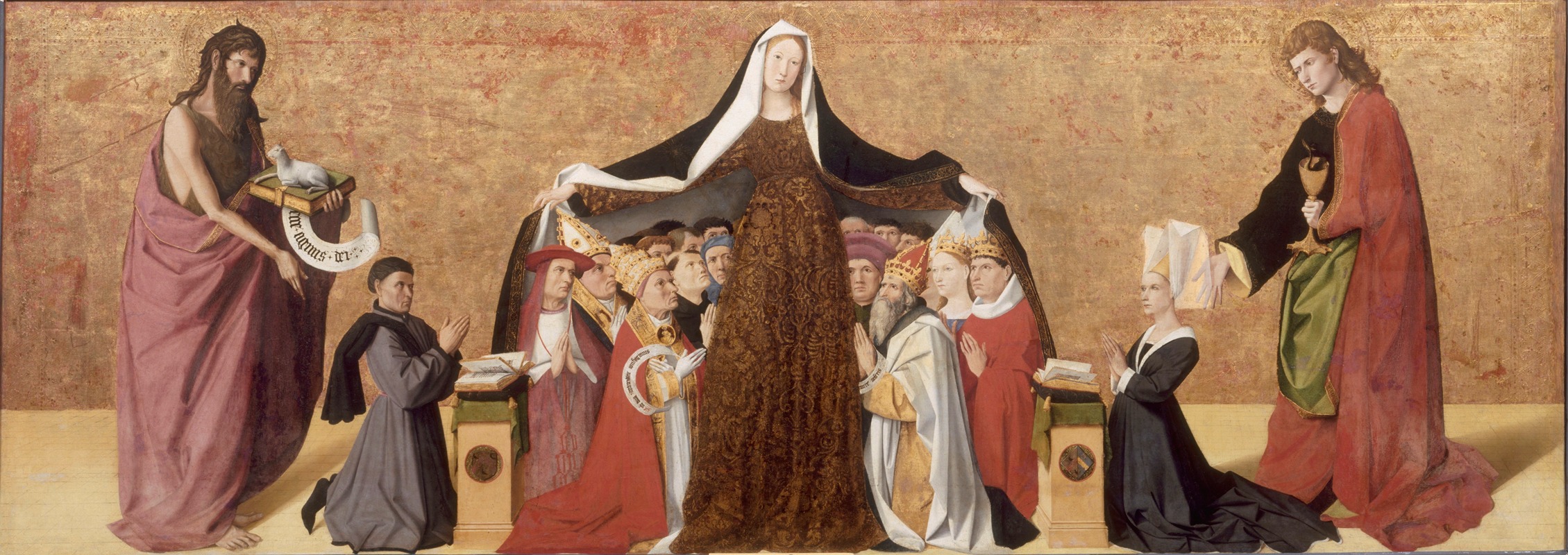 The Virgin of Mercy — Enguerrand Quarton