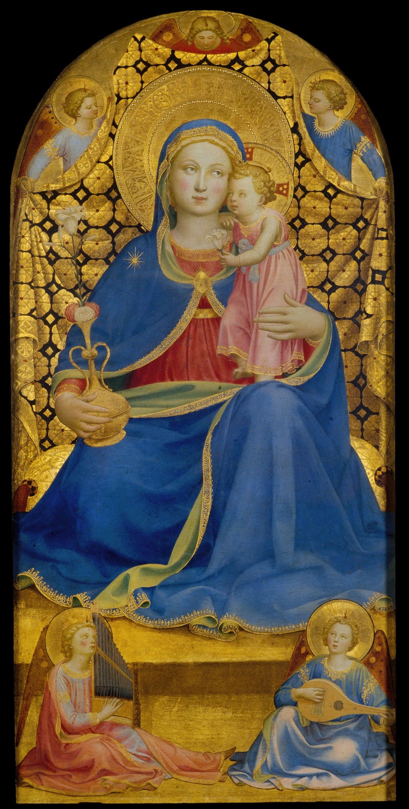 Virgin of Humility by Fra Angelico — digital art print download
