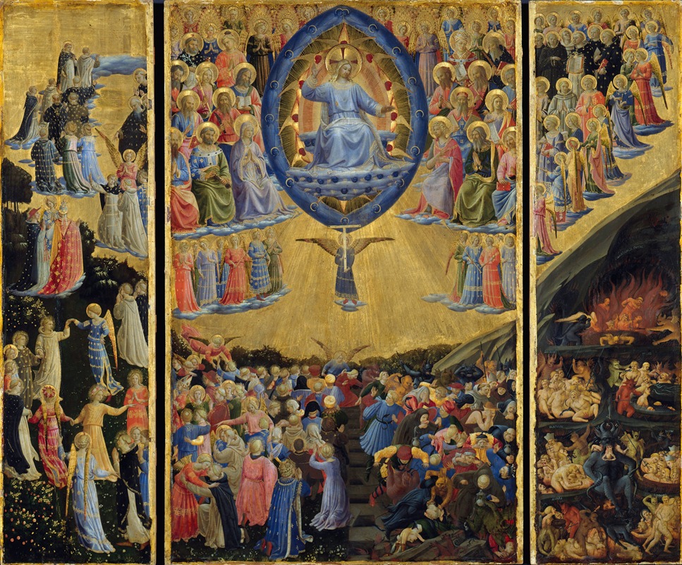 The Last Judgement by Fra Angelico — digital art print download