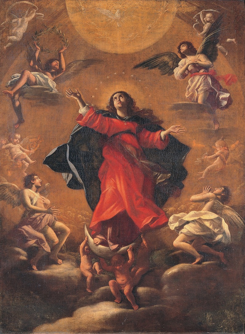 Madonna in Glory by Giovanni Baglione — digital art print download