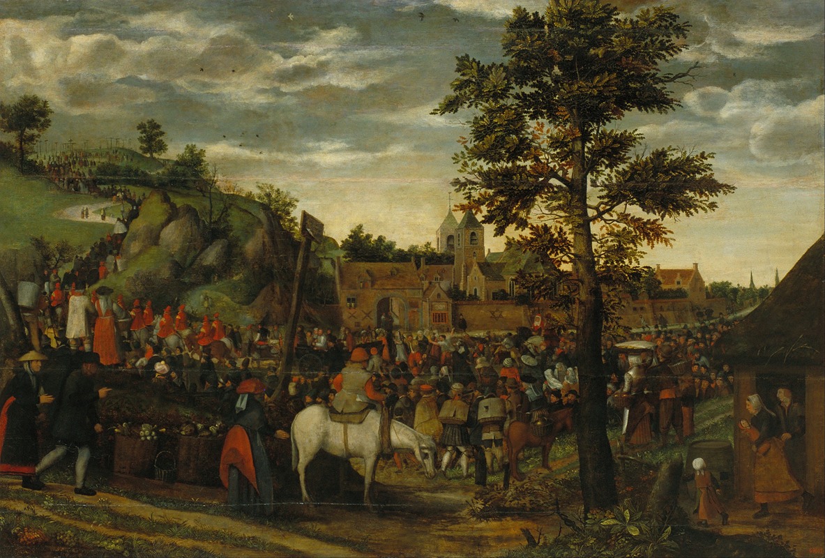 Road to Calvary by Hans van Wechelen — digital art print download