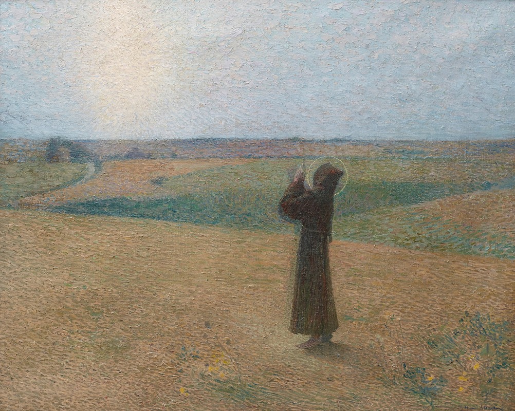 Saint Francis of Assisi — Henri Martin
