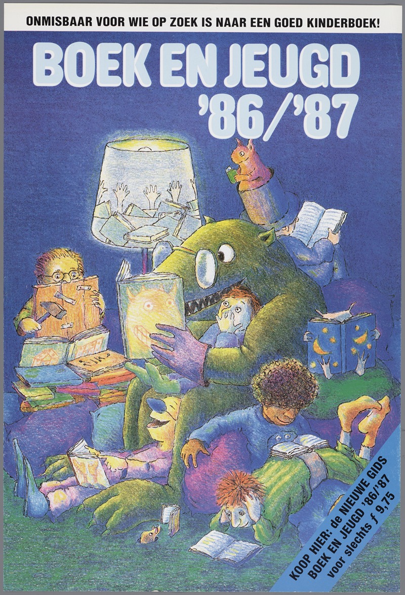 Boek en jeugd '86;'87 by Аноним, 1986 — digital art print download