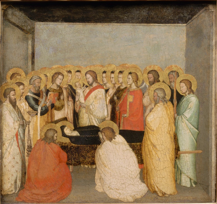 Dormition de la Vierge by Maso di Banco — digital art print download