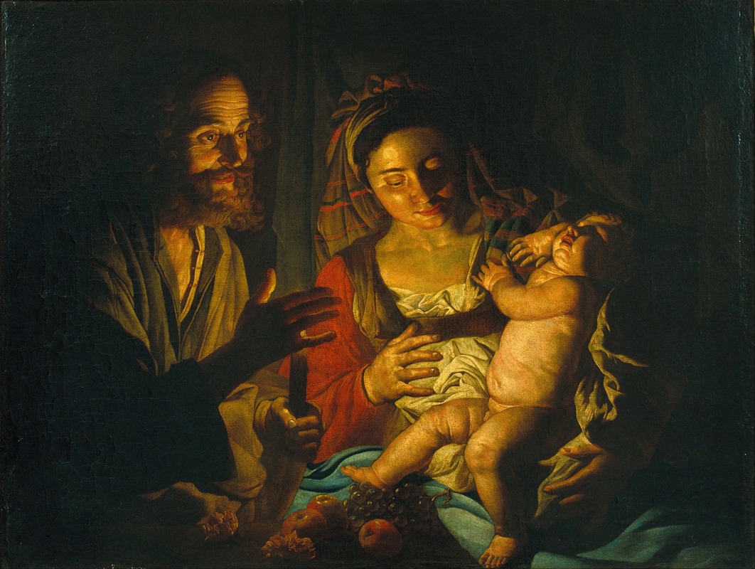Holy Family by Маттиас Стом — digital art print download