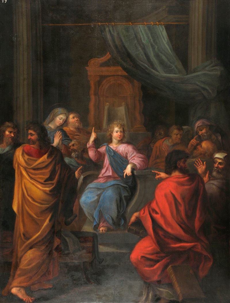 Jésus au milieu des docteurs — Нёль Алле