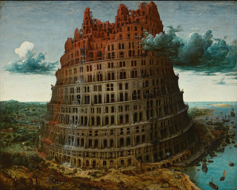 The Tower of Babel (Rotterdam) — Pieter Bruegel The Elder