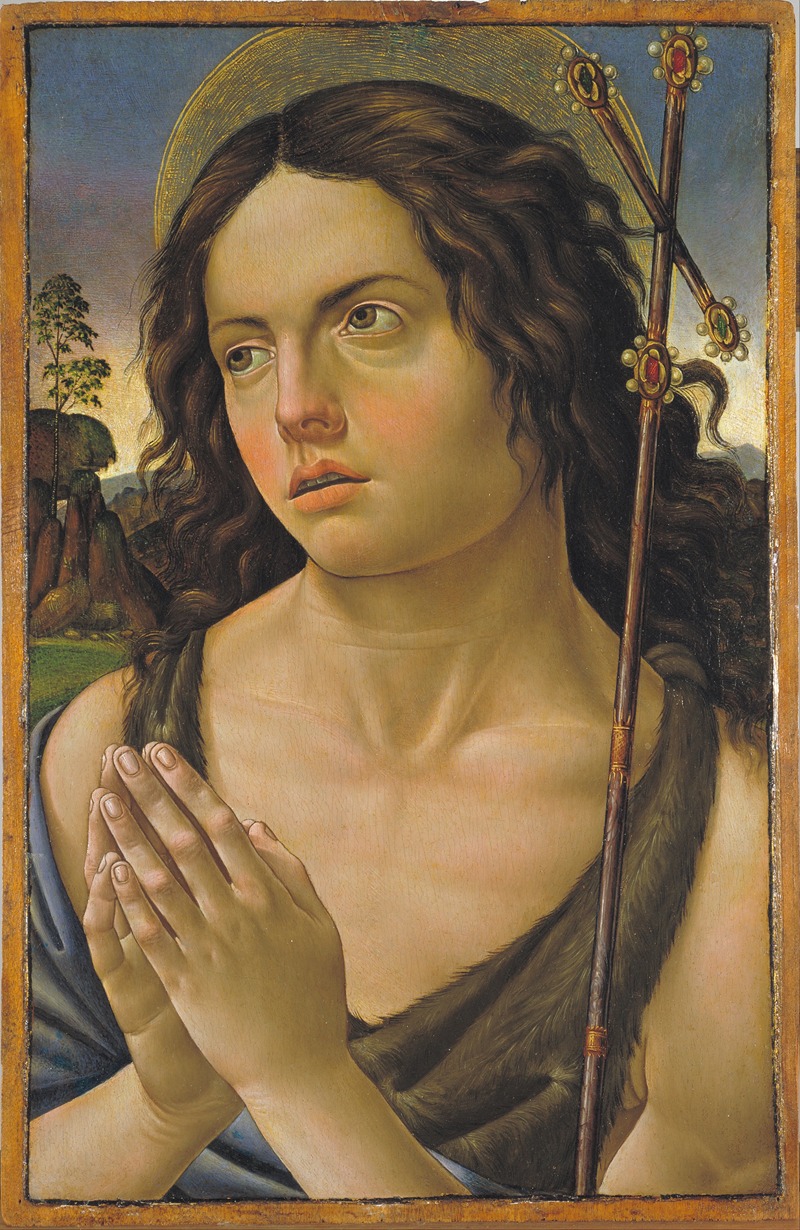 Saint John the Baptist by Raffaellino Del Garbo — digital art print download