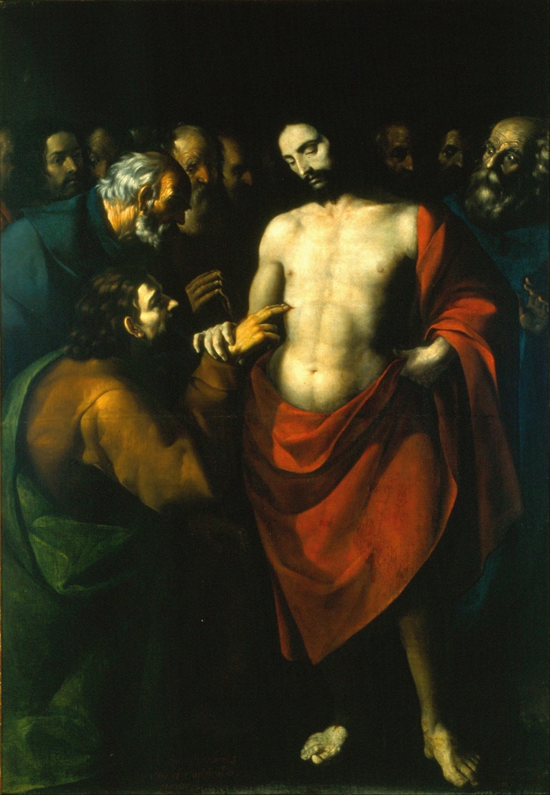 Doubting Thomas by Sebastián López de Arteaga — digital art print download