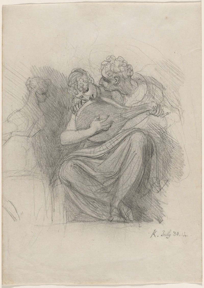 An Intimate Concert by Генри Фюссли, 1814 — digital art print download
