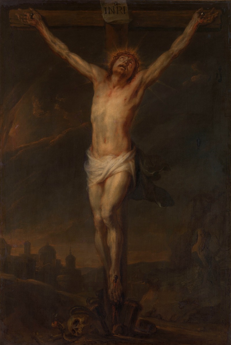 Christ on the Cross by Абрахам ван Дипенбек — digital art print download