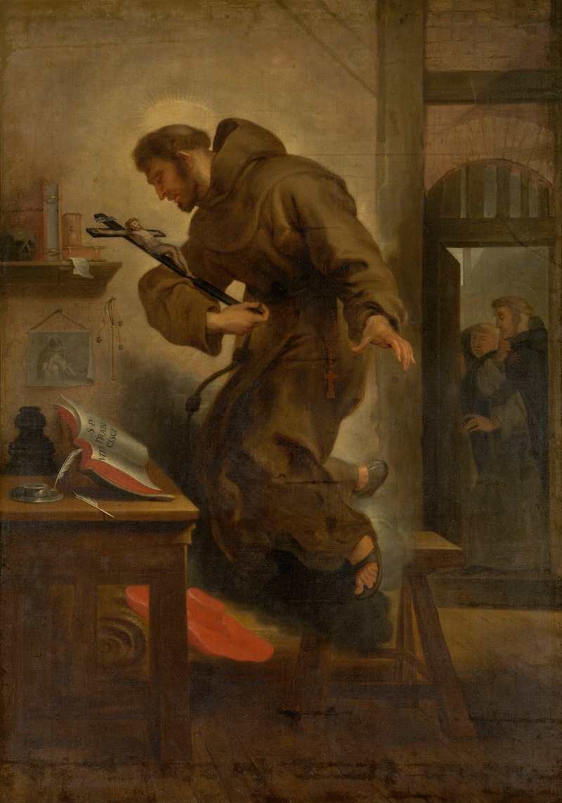 Saint Bonaventura in Ecstasy — Abraham van Diepenbeeck