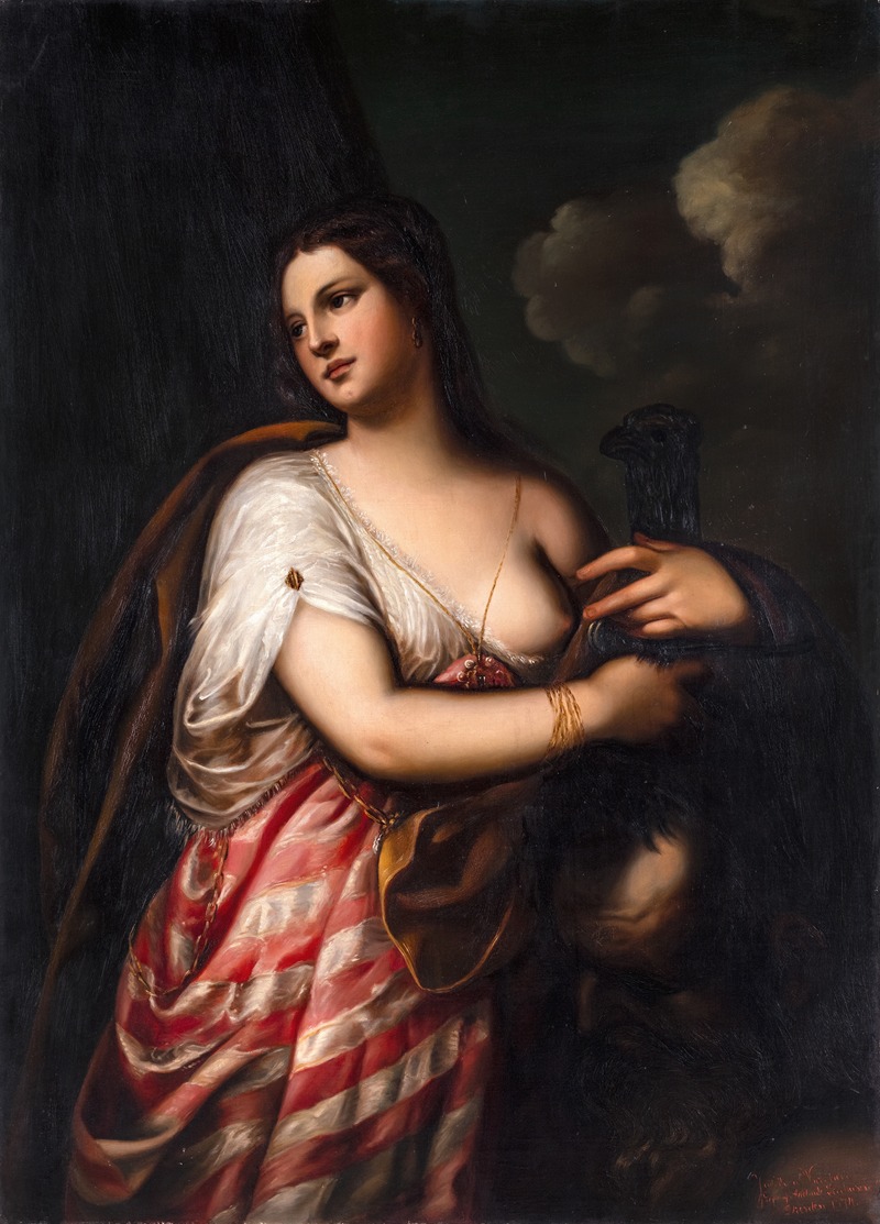 Judith with Holofernes´ Head. Copy after Alessandro Varotari — Adelaide Leuhusen