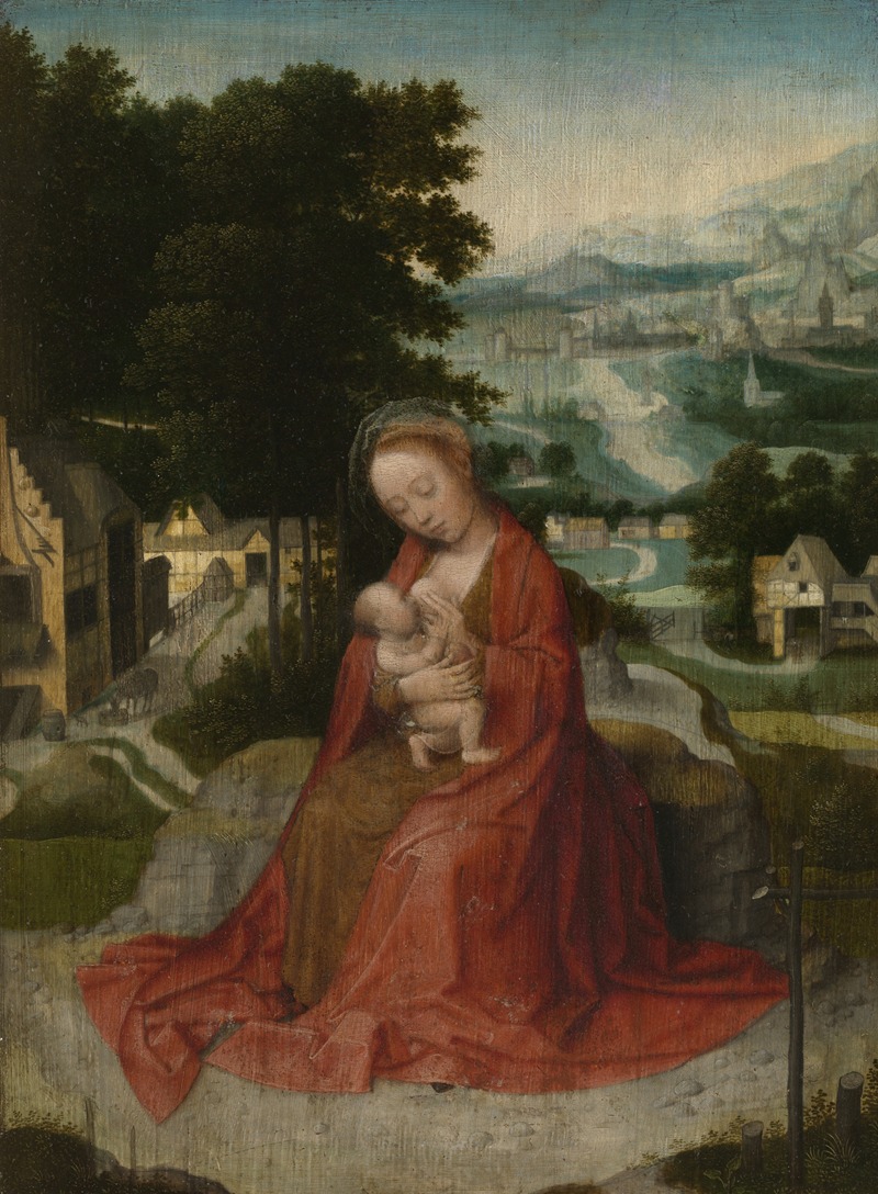 The Rest on the Flight into Egypt by Адриан Изенбрандт — digital art print download