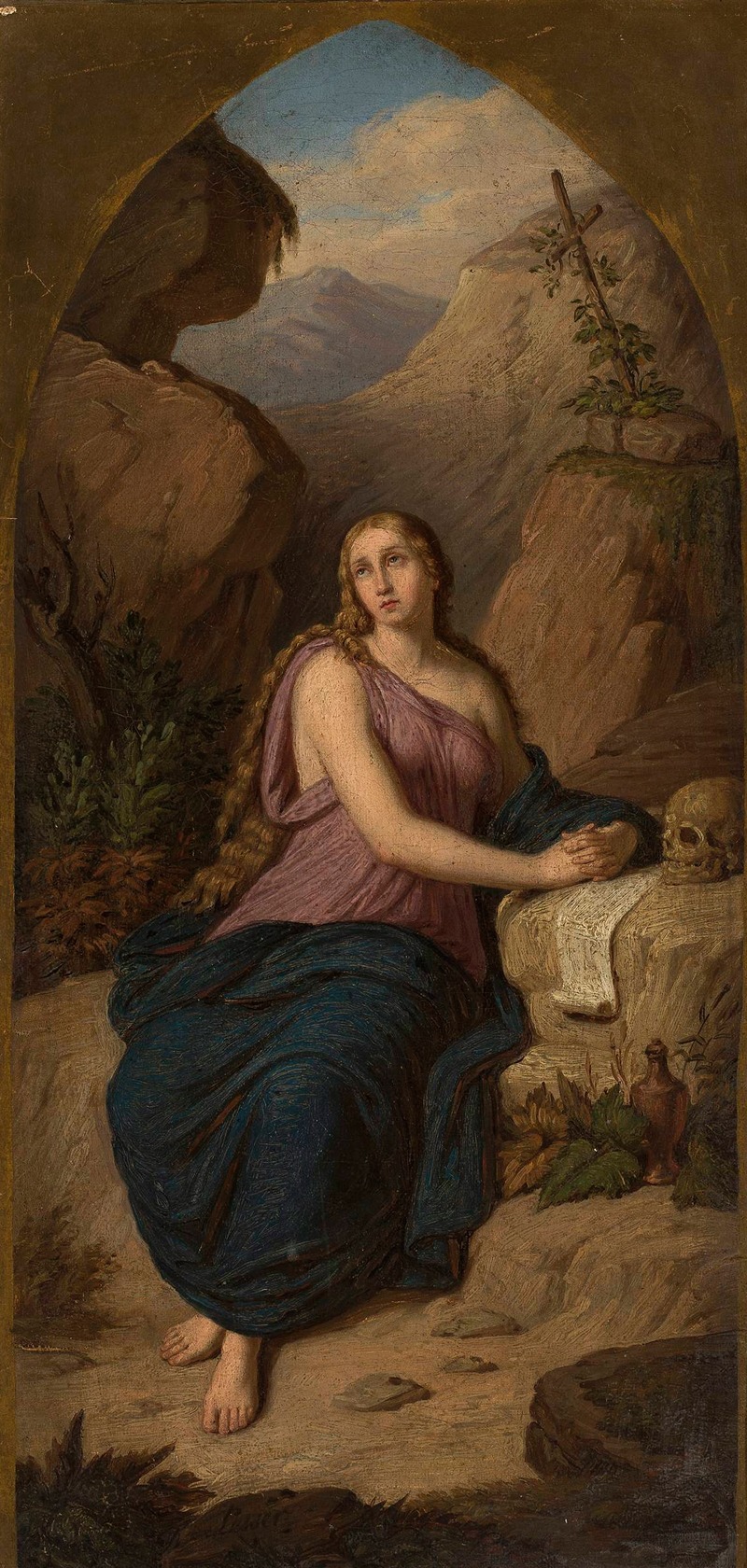 St. Mary Magdalene by Александр Лессер — digital art print download