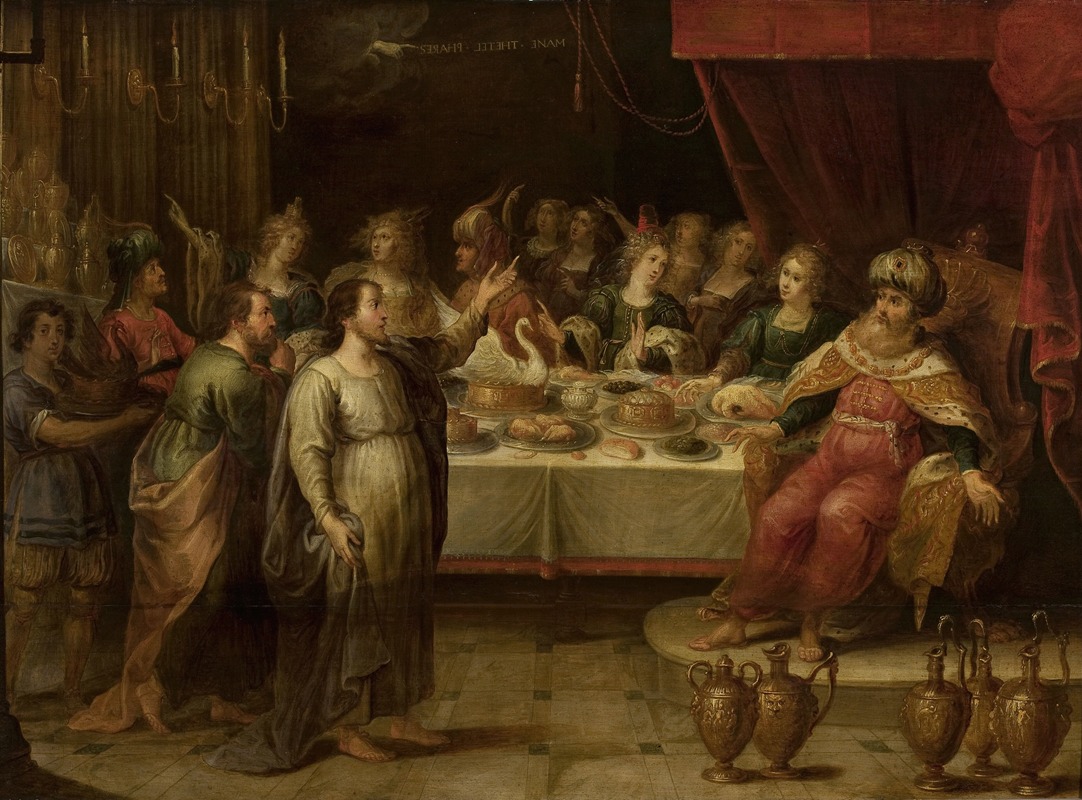 Belshazzar's feast by Аноним — digital art print download
